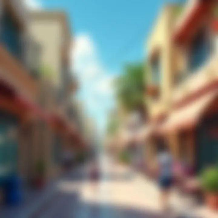 Vibrant community atmosphere near Al Moosawi Building