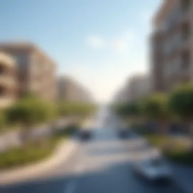 Innovative Urban Planning in Manazel Meydan Urban planning layout reflecting modern living in Dubai