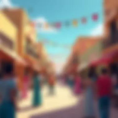 Cultural Vibrancy in Al Manara Cultural events taking place in Al Manara