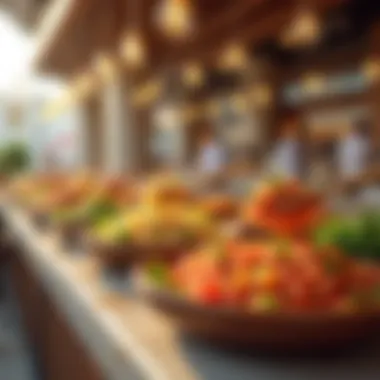 Diverse Dining Experiences at Bin Shabib Mall Dining options available at Bin Shabib Mall showcasing diverse cuisines