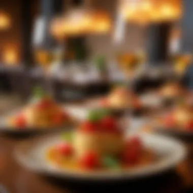 Culinary Delights at JLT Hotels Dining area with gourmet cuisine in a JLT hotel