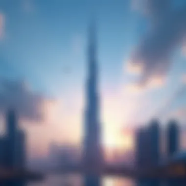 The Majestic Burj Khalifa Iconic Burj Khalifa soaring against the skyline