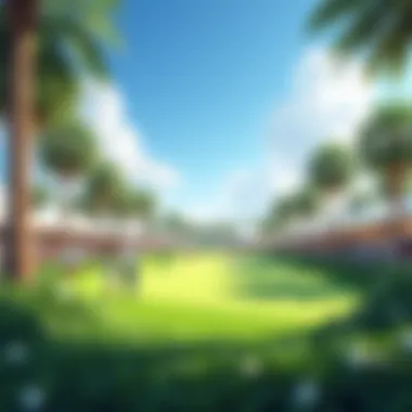 Exciting Event on the Fairways A vibrant event taking place on the lush fairways of Emirates Golf Course