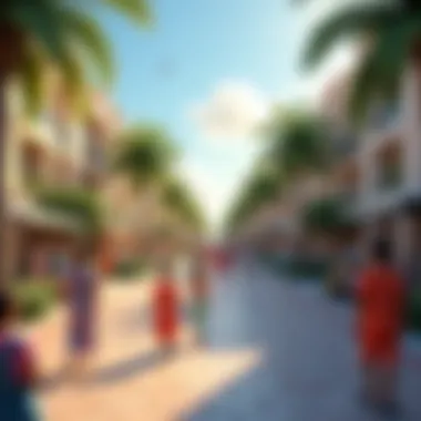 Cultural Integration in the Community of Riviera Residences Vibrant community life at Riviera Residences with cultural integration