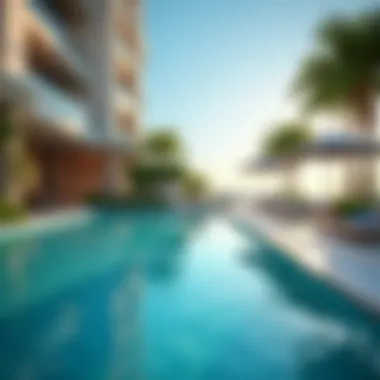 Luxurious Amenities at Riviera Residences Luxurious amenities within Riviera Residences such as the swimming pool and gym