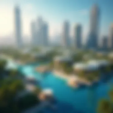 Innovation Ecosystem of Dubai Science Park Visual representation of the innovation ecosystem involving Dubai Science Park