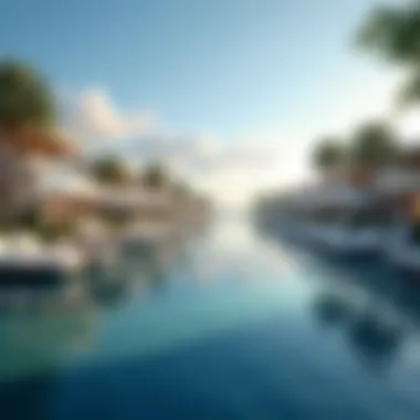 Luxurious Waterfront Living Stunning waterfront properties in a high-end Dubai community