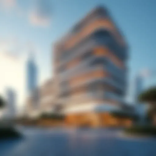 Luxurious exterior view of Wasl Opal showcasing modern architecture