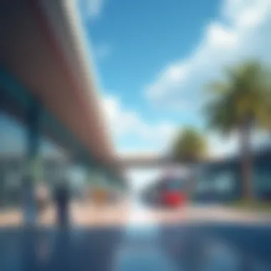 Metro Access to Al Quoz Metro station providing access to Al Quoz