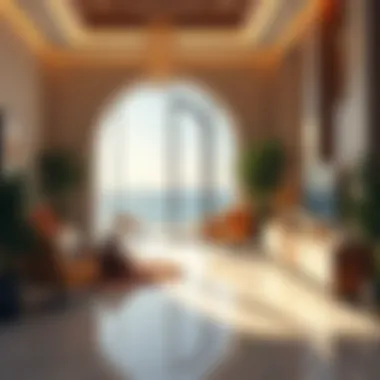 Elegance Within Pavilion Jumeirah Islands Luxurious interiors of Pavilion Jumeirah Islands featuring elegant decor