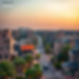 Vibrant community view of Remraam