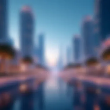 Future of Technology Innovation in Dubai Futuristic concept of technology innovation in Dubai